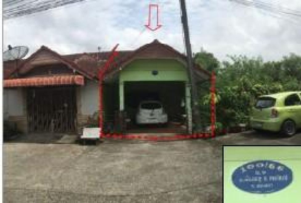 ทาวน์เฮ้าส์ สมบูรณ์สุข สงขลา หาดใหญ่ บ้านพรุ 1200000