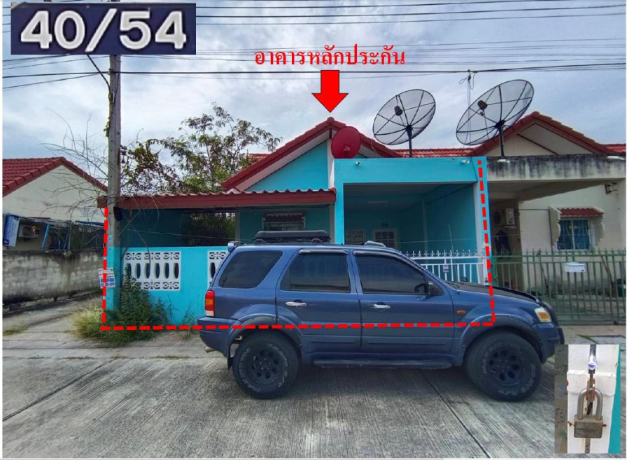 ทาวน์เฮ้าส์ ม. บัวคลี่ 10 พระนครศรีอยุธยา อุทัย อุทัย 1200000