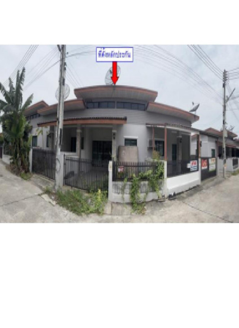 ทาวน์เฮ้าส์ สุขใจ99 เฟส2 ระยอง ปลวกแดง มาบยางพร 1440000