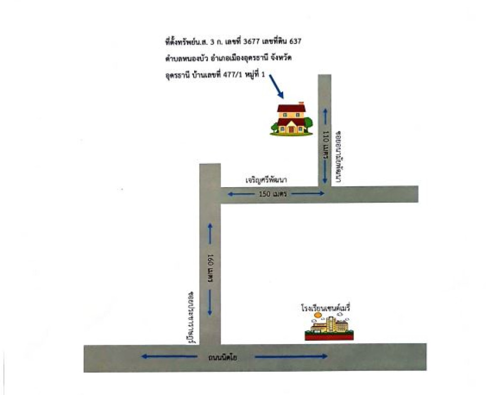 บ้านเดี่ยว อุดรธานี เมืองอุดรธานี หนองบัว 1846680