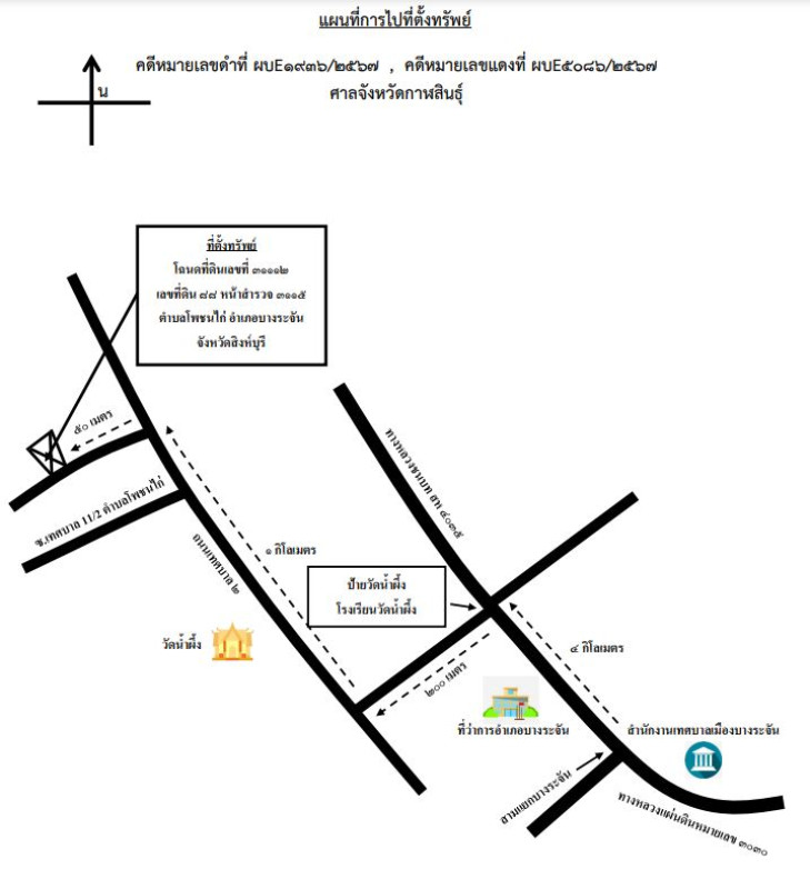 ทาวน์เฮ้าส์ สิงห์บุรี บางระจัน โพชนไก่ 201900