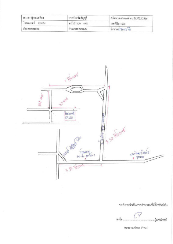 ทาวน์เฮ้าส์ ปทุมธานี คลองหลวง คลองสาม 1042680