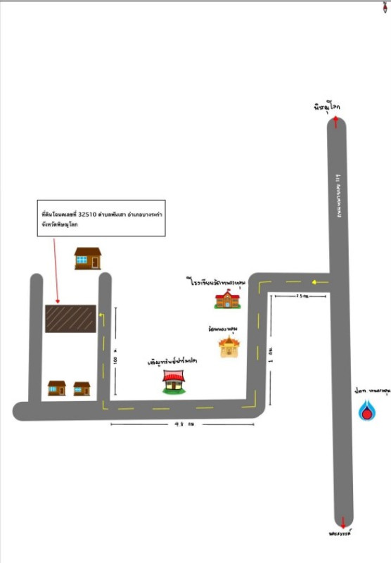 บ้านเดี่ยว พิษณุโลก บางระกำ พันเสา 1401975
