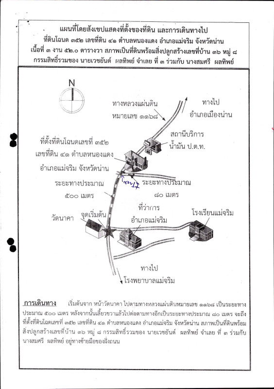 บ้านเดี่ยว น่าน แม่จริม หนองแดง 835670