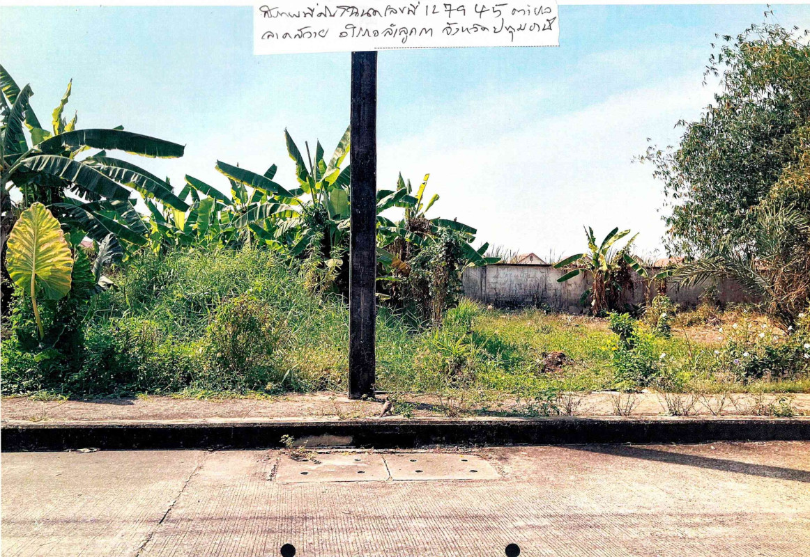ที่ดินเปล่า ปทุมธานี ลำลูกกา ลาดสวาย 1208400