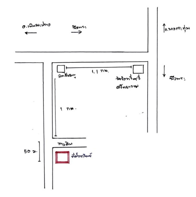 ที่ดินเปล่า พิษณุโลก วังทอง แม่ระกา 52000