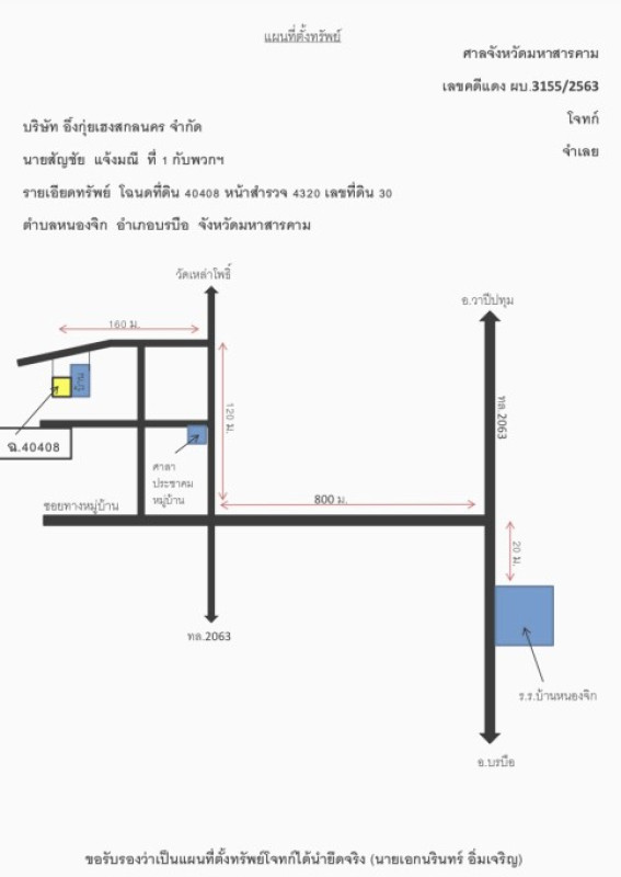 ทาวน์เฮ้าส์ มหาสารคาม บรบือ หนองจิก 81250