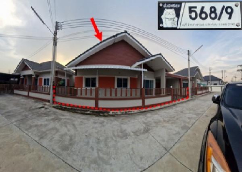 บ้านแฝด ระยอง ปลวกแดง มาบยางพร 1750000