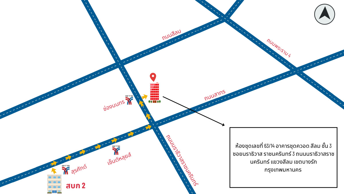 คอนโด กรุงเทพมหานคร บางรัก สีลม 7439832