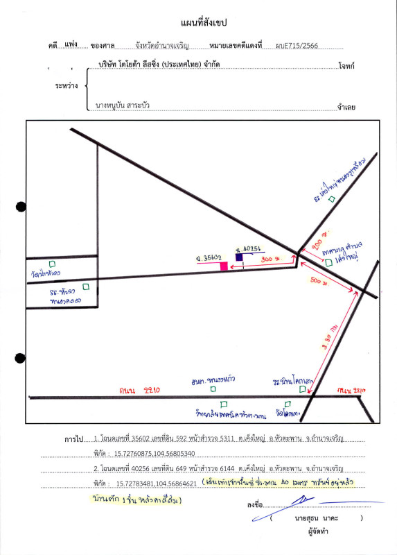บ้านเดี่ยว อำนาจเจริญ หัวตะพาน เค็งใหญ่ 878051