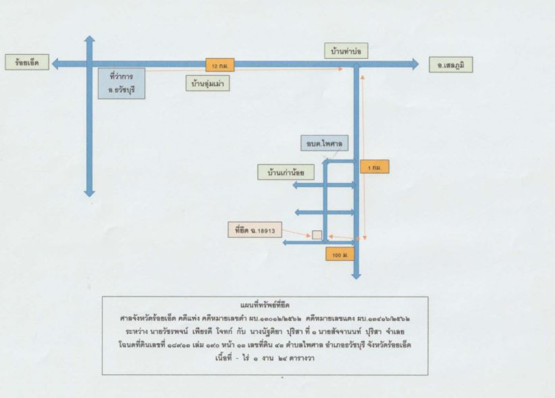 บ้านเดี่ยว ร้อยเอ็ด ธวัชบุรี ไพศาล 821240