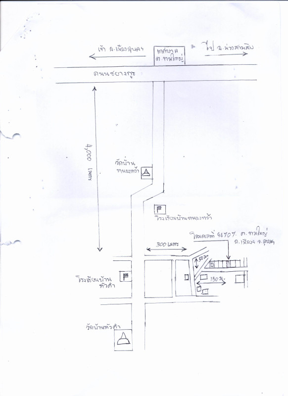 ที่ดินเปล่า อุบลราชธานี เมืองอุบลราชธานี ขามใหญ่ 150000