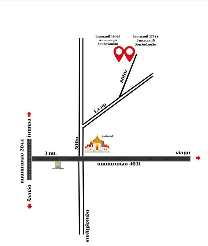 บ้านเดี่ยว ร้อยเอ็ด เสลภูมิ ท่าม่วง 2393280
