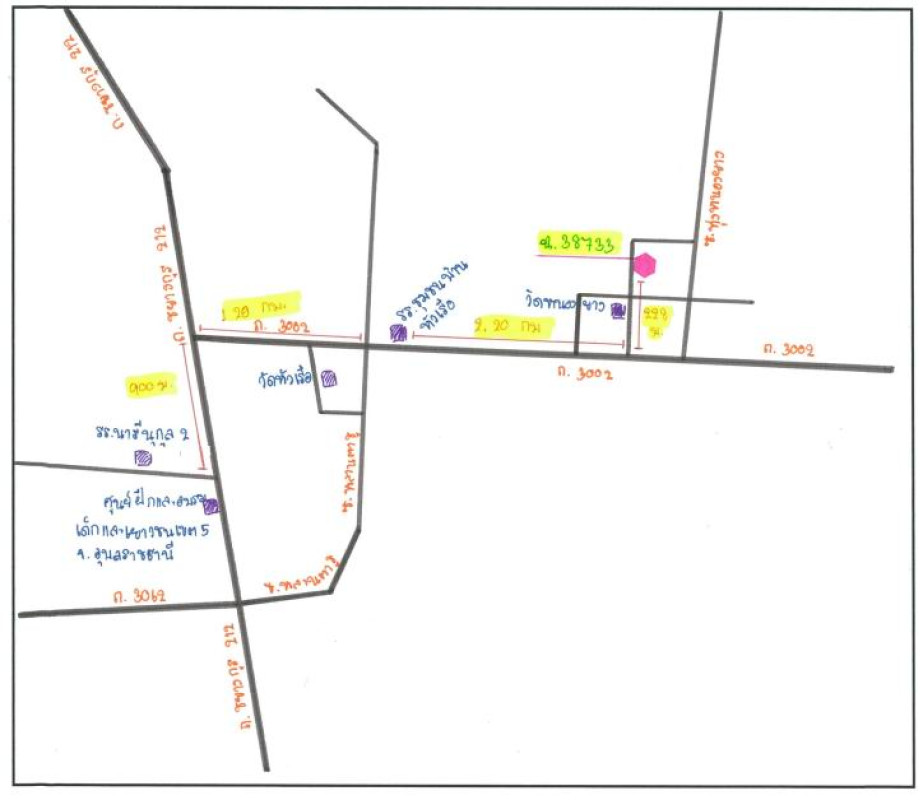 บ้านเดี่ยว อุบลราชธานี เมืองอุบลราชธานี หัวเรือ 680120