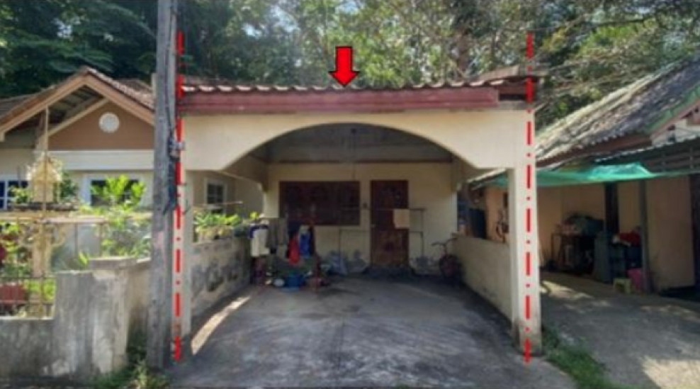 บ้านเดี่ยว บุญเวชน์ สุราษฎร์ธานี เวียงสระ เขานิพันธ์ 595000