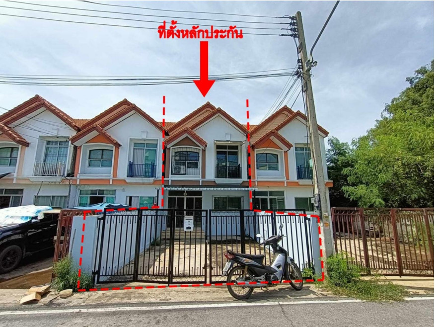 ทาวน์เฮ้าส์ มณีโชค พระนครศรีอยุธยา บางปะอิน บ้านเลน 1695000