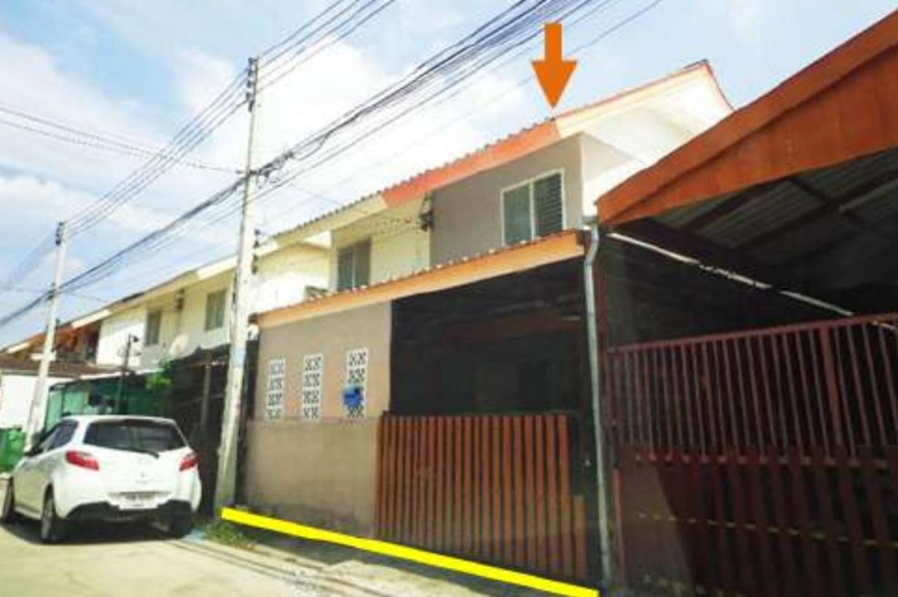 บ้านแฝด เอื้ออาทรโรจนะ พระนครศรีอยุธยา บางปะอิน บ้านสร้าง 1375000