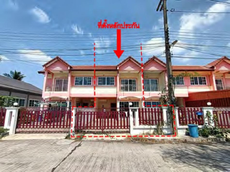 ทาวน์เฮ้าส์ มะลิวัลย์การ์เด้นท์โฮม พระนครศรีอยุธยา ท่าเรือ ท่าเจ้าสนุก 1900000