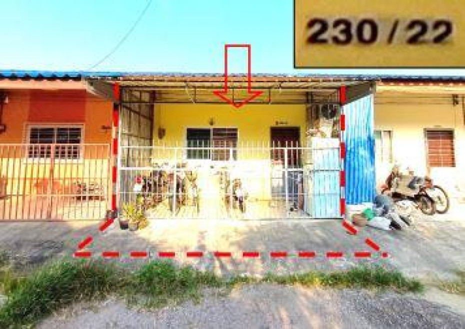 ทาวน์เฮ้าส์ สงขลา หาดใหญ่ บ้านพรุ 1150000