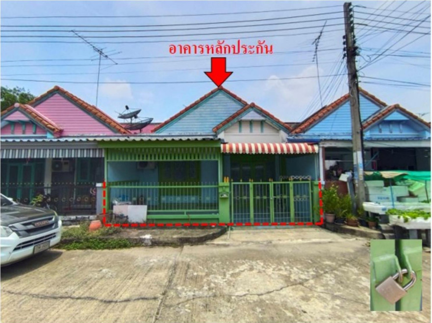 ทาวน์เฮ้าส์ วรารักษ์ พระนครศรีอยุธยา วังน้อย ลำตาเสา 1050000