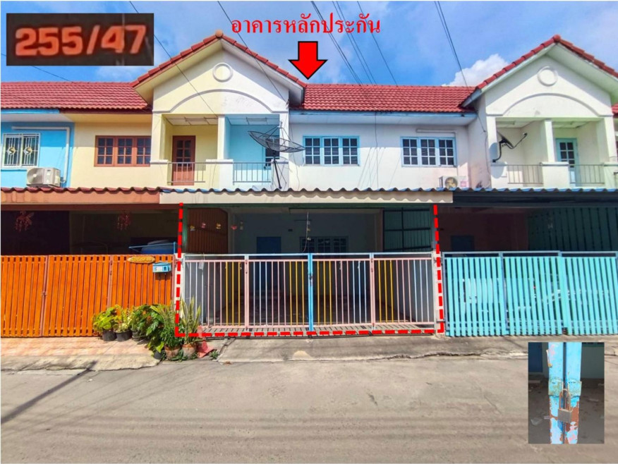 ทาวน์เฮ้าส์ ชานกรุง พระนครศรีอยุธยา วังน้อย ลำตาเสา 1200000