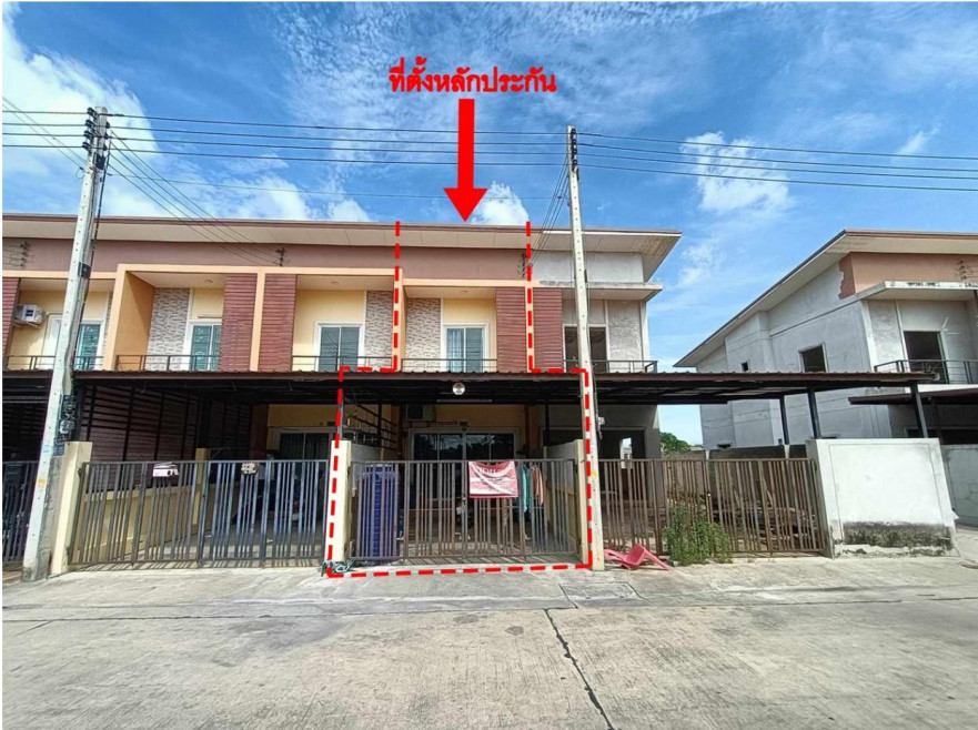 ทาวน์เฮ้าส์ บี เค ลัคกี้โฮม 3 (จ.พระนครศรีอยุธยา) พระนครศรีอยุธยา อุทัย อุทัย 1750000