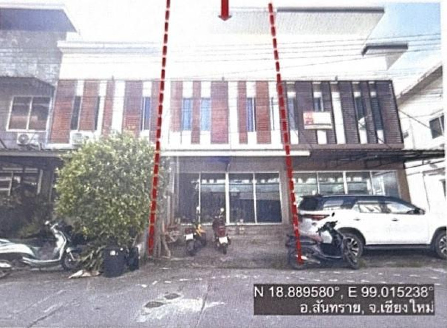 อาคารพาณิชย์ แม่โจ้กรีนโฮม เชียงใหม่ สันทราย หนองหาร 3000000