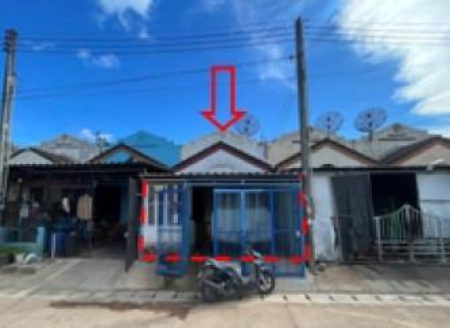 ทาวน์เฮ้าส์ พูนผลการเคหะ ระยอง แกลง ทางเกวียน 980000