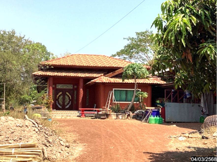 บ้านเดี่ยว สกลนคร พังโคน ต้นผึ้ง 3379000