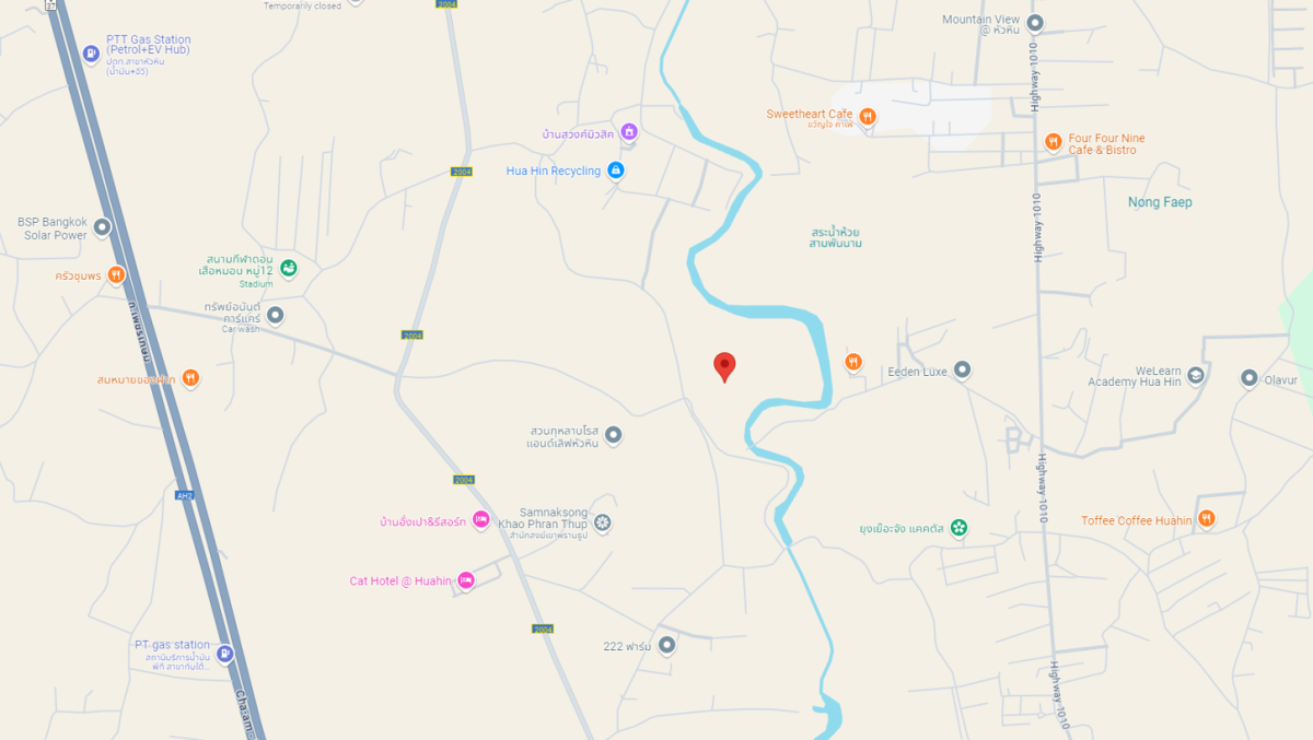 ที่ดินเปล่า ประจวบคีรีขันธ์ หัวหิน ทับใต้ 1000000