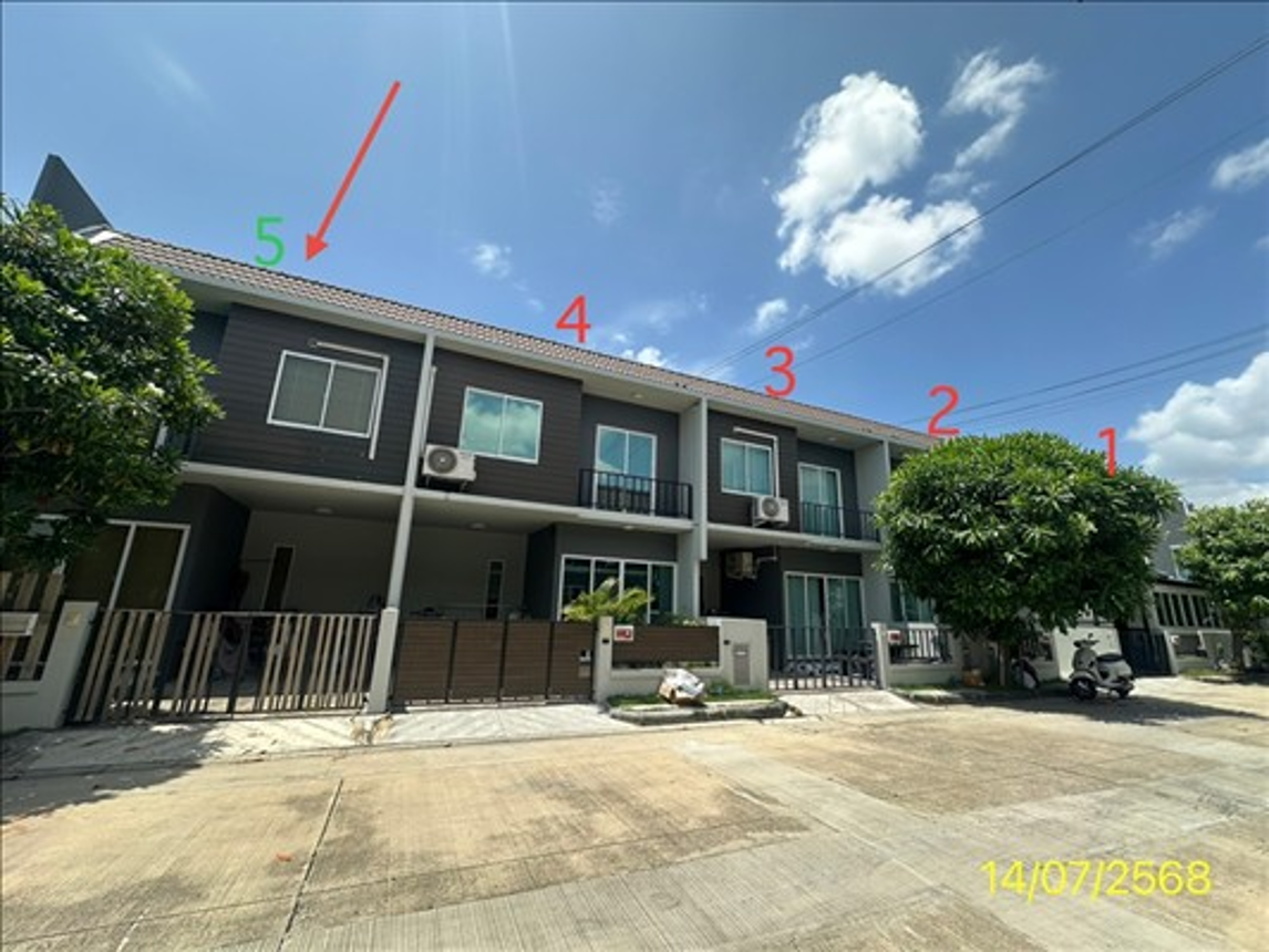 ทาวน์เฮ้าส์ เดอะคัลเลอร์ส พรีเมี่ยม วงแหวน-ราชพฤกษ์ นนทบุรี บางบัวทอง ละหาร 2500000