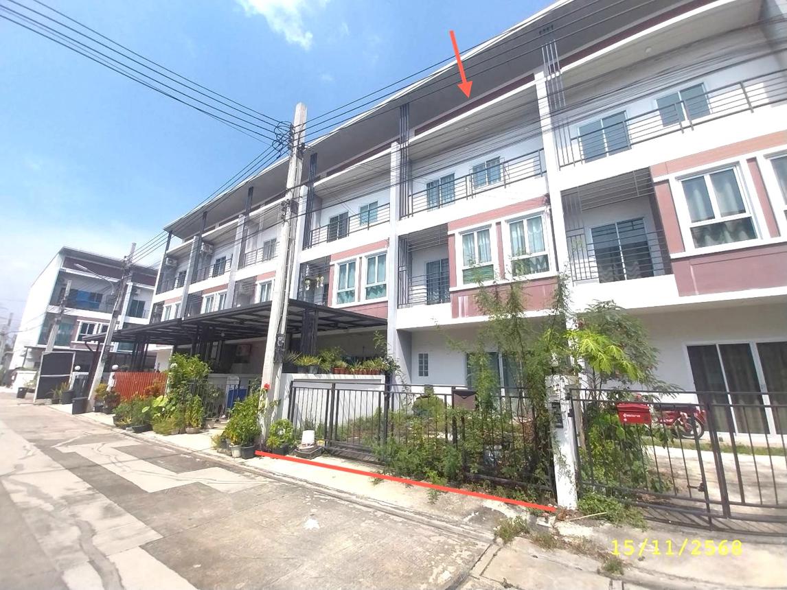ทาวน์เฮ้าส์ สิวารัตน์ 11 นนทบุรี ไทรน้อย คลองขวาง 2250000