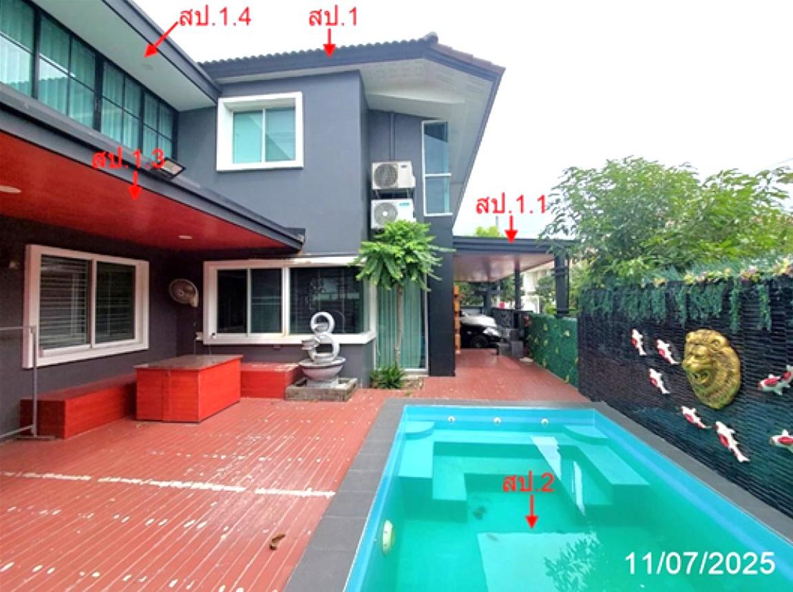 บ้านเดี่ยว ชวนชมพาร์ค 2 นนทบุรี ไทรน้อย ไทรน้อย 6966000