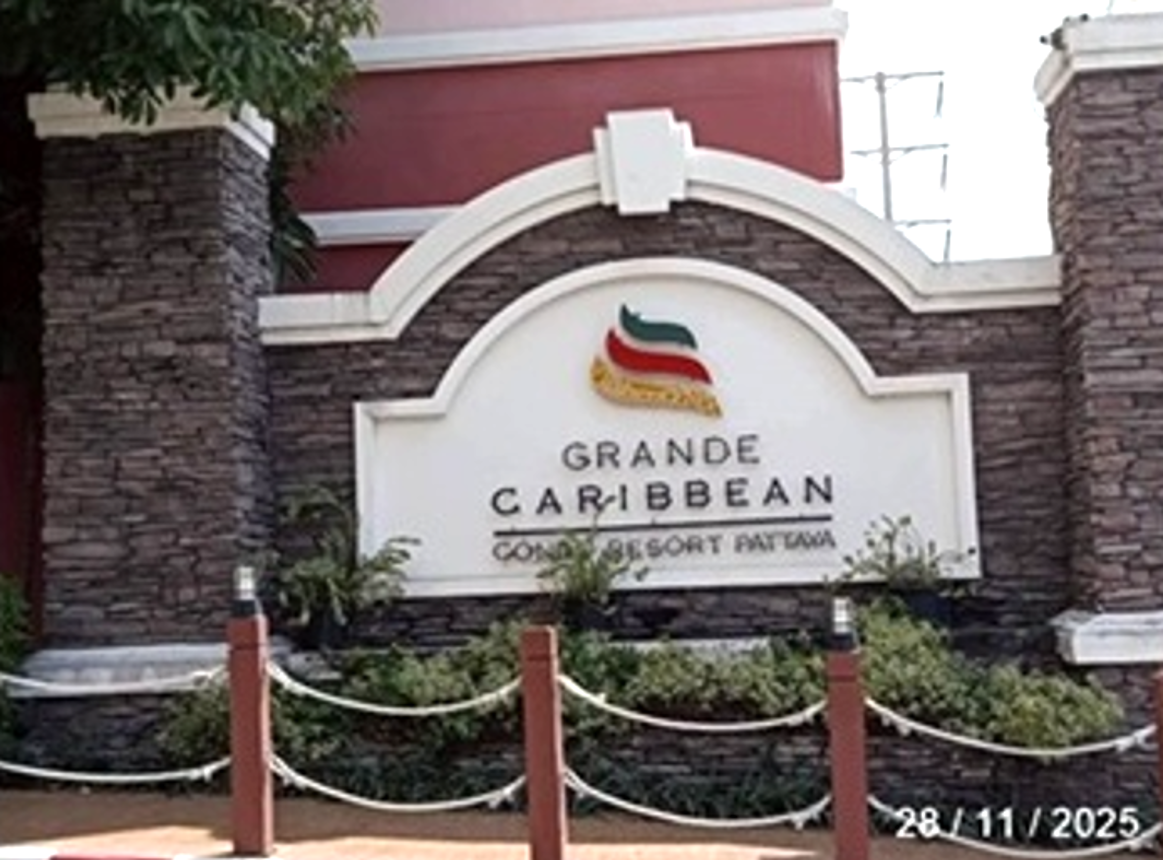 คอนโด แกรนด์ คาริบเบียน คอนโด รีสอร์ท พัทยา ชลบุรี บางละมุง หนองปรือ 3113000