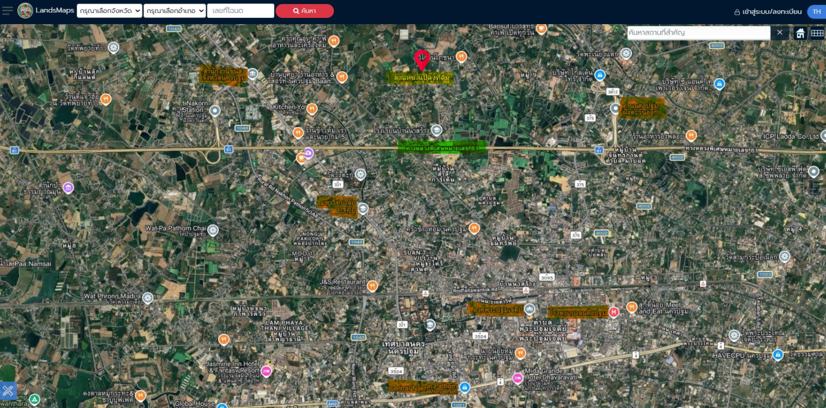 ที่ดินเปล่า นครปฐม เมืองนครปฐม นครปฐม 5400000