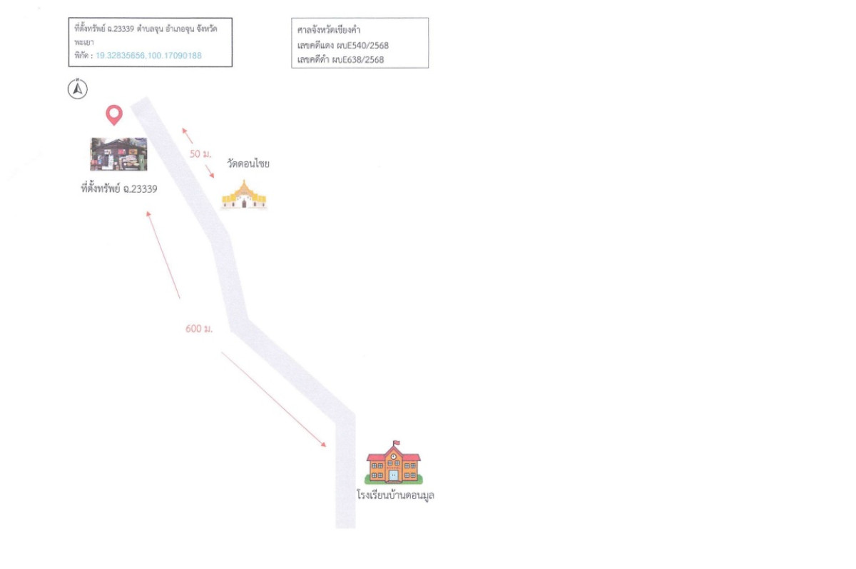 บ้านเดี่ยว พะเยา จุน จุน 393730