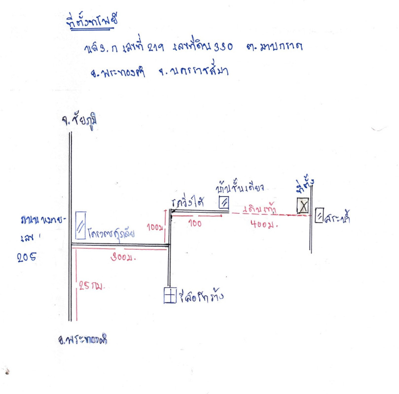 ที่ดินเปล่า นครราชสีมา พระทองคำ มาบกราด 31500