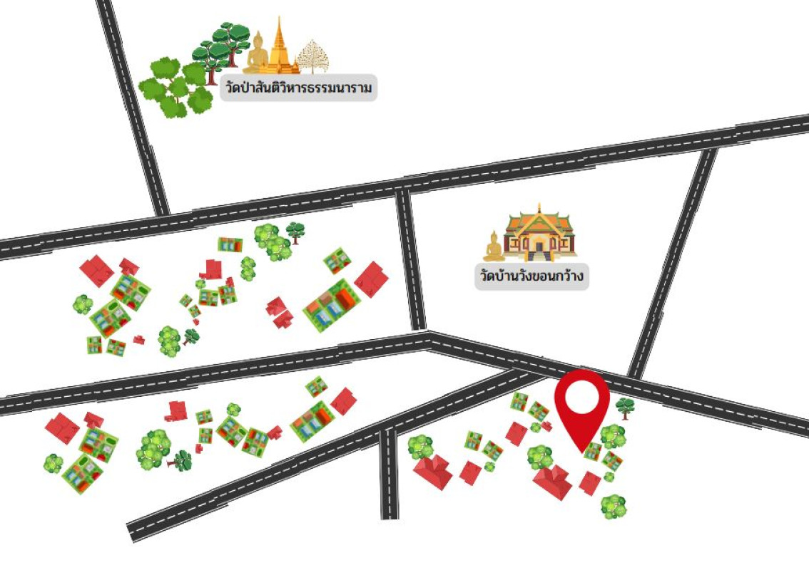 บ้านเดี่ยว อุดรธานี ประจักษ์ศิลปาคม ห้วยสามพาด 865765