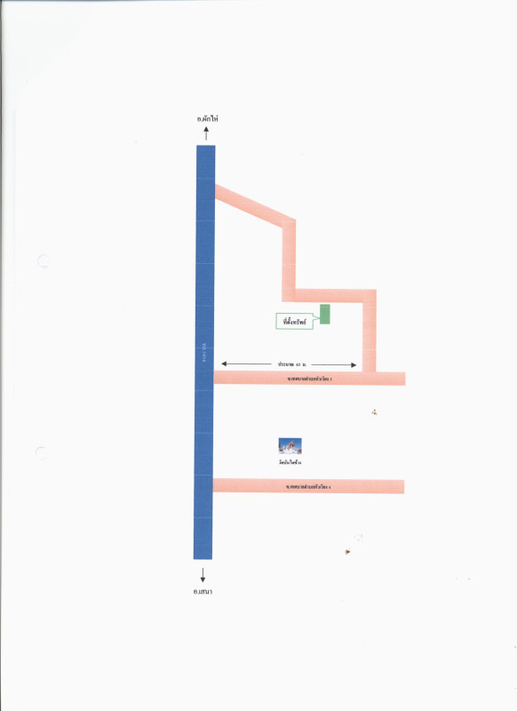 บ้านเดี่ยว พระนครศรีอยุธยา เสนา หัวเวียง 1051056