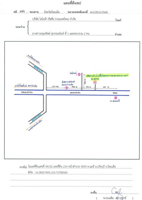 ที่ดินเปล่า ร้อยเอ็ด ธวัชบุรี มะอึ 53250