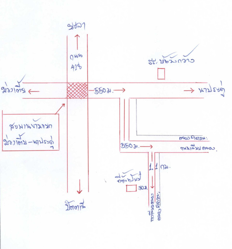 ที่ดินเปล่า ปัตตานี แม่ลาน ป่าไร่ 288466