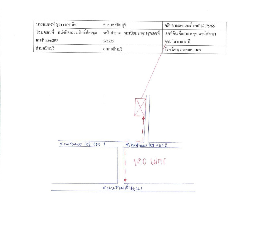 คอนโด กรุงเทพมหานคร มีนบุรี มีนบุรี 278400