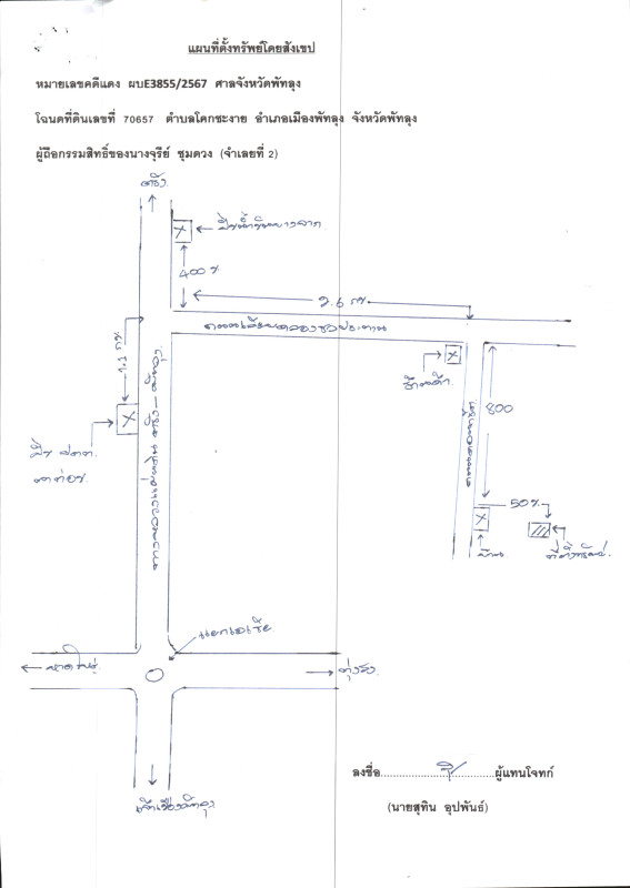 ที่ดินเปล่า พัทลุง เมืองพัทลุง โคกชะงาย 106200