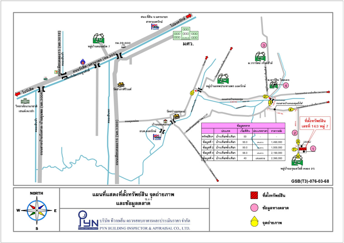 บ้านเดี่ยว นครนายก องครักษ์ ศีรษะกระบือ 472056