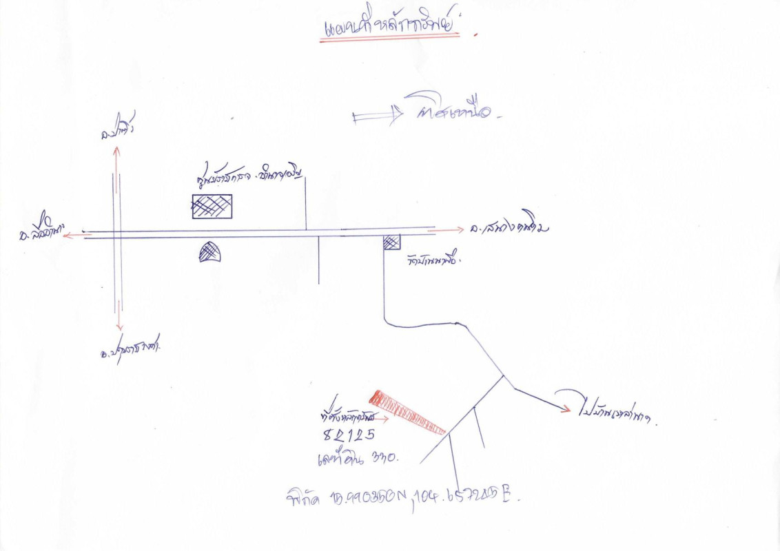 ที่ดินเปล่า อำนาจเจริญ เมืองอำนาจเจริญ นาผือ 262678