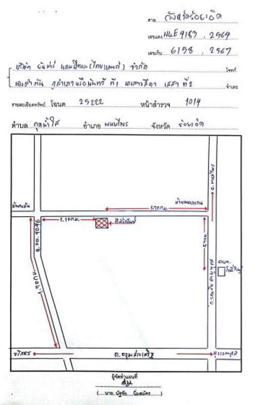 ที่ดินเปล่า ร้อยเอ็ด พนมไพร โพธิ์ใหญ่ 596400