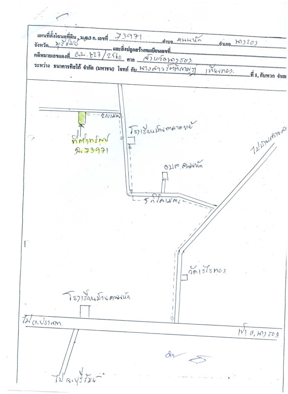 Single house Buri Ram Nang Rong Thanon Hak 1046040