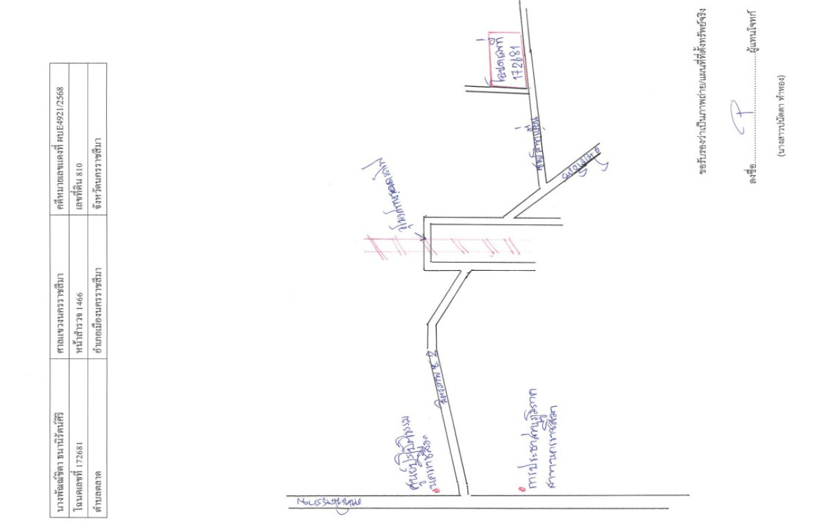 Single house Nakhon Ratchasima Mueang Nakhon Ratchasima Talat 1232400