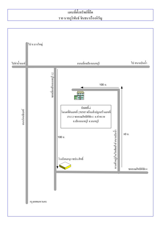 ทาวน์เฮ้าส์ นนทบุรี เมืองนนทบุรี ท่าทราย 2016015