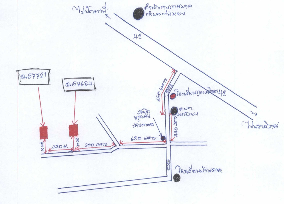 ที่ดินเปล่า ปัตตานี ยะหริ่ง มะนังยง 102080